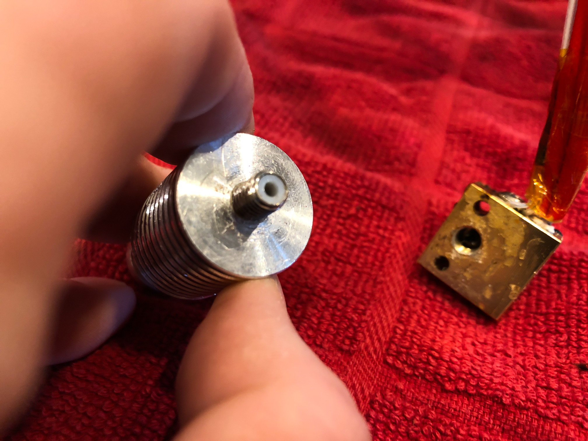 Heater block and heatsync